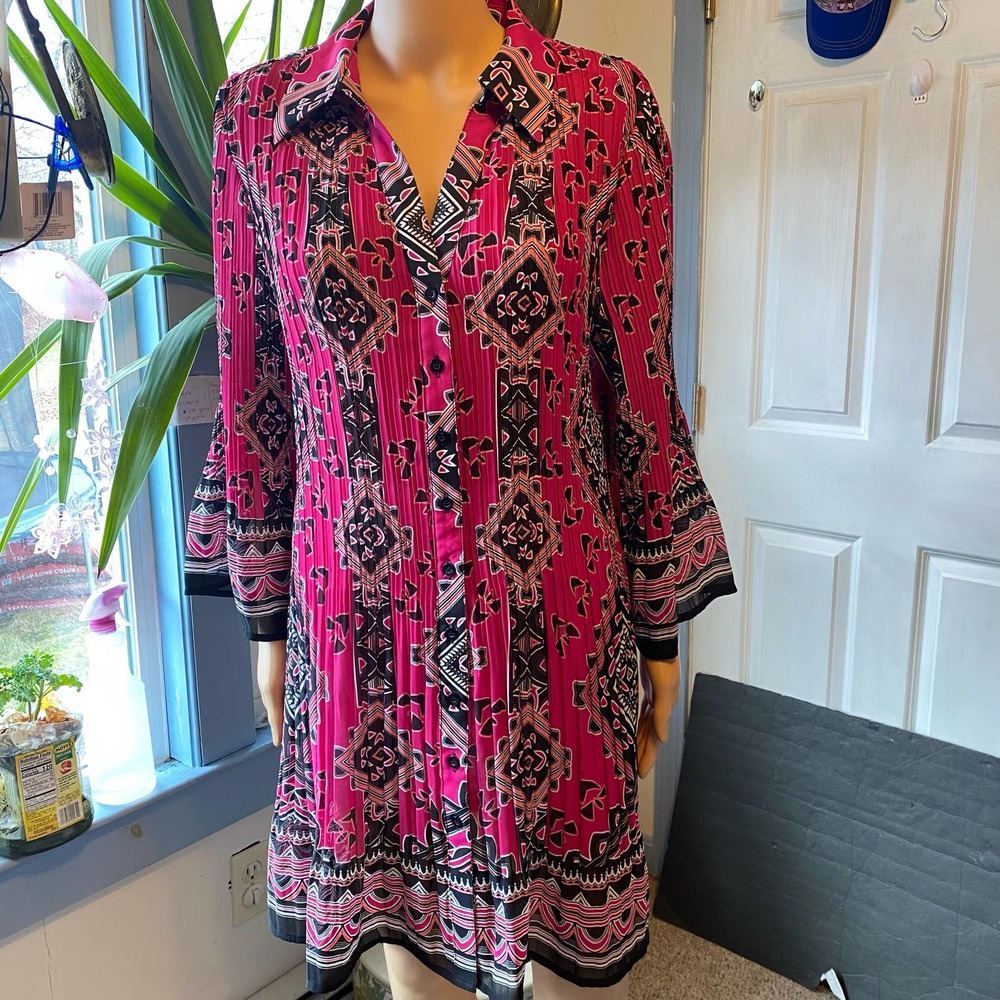 Alfani Spring Summer Casual Blouse/Above Knee Dress Women plus size 16W